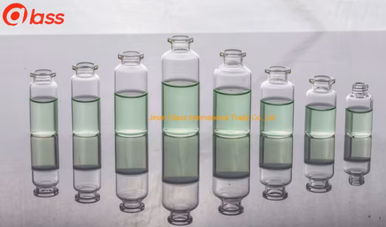 Pharmaceutical Clear Amber Glass Tubular Vials Injection Sterile Test Tube Vial