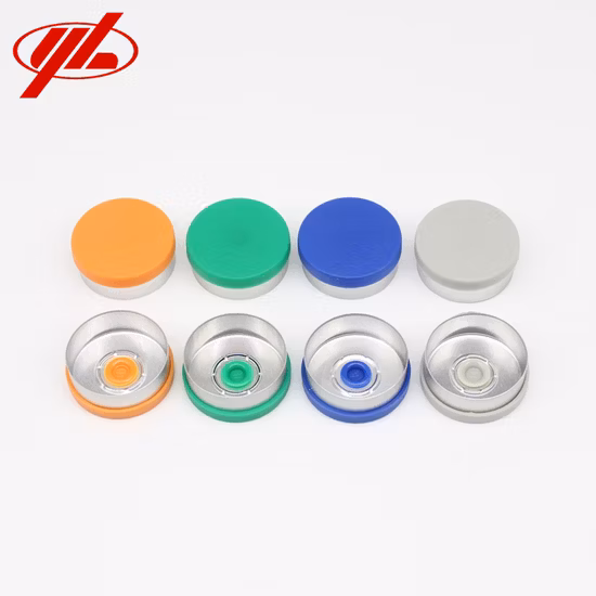 Bouchons rabattables en aluminium et en plastique