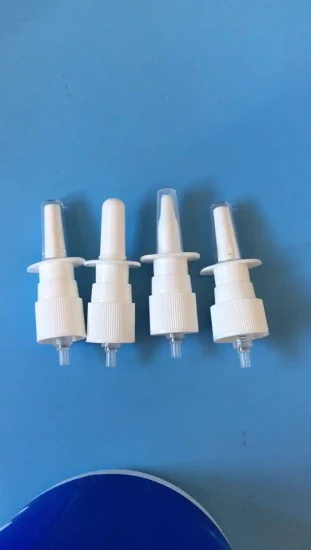 Pulvérisateur nasal de brume de pompe de pulvérisation nasale pour l'emballage pharmaceutique 50mcl 100mcl Dosage Meterd
