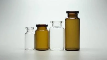 2 ml 3 ml 5 ml 7 ml 10 ml 20 ml 30 ml clair ou ambre vide pharmaceutique injection sertissage premium bouteille en verre borosilicaté flacon conteneur